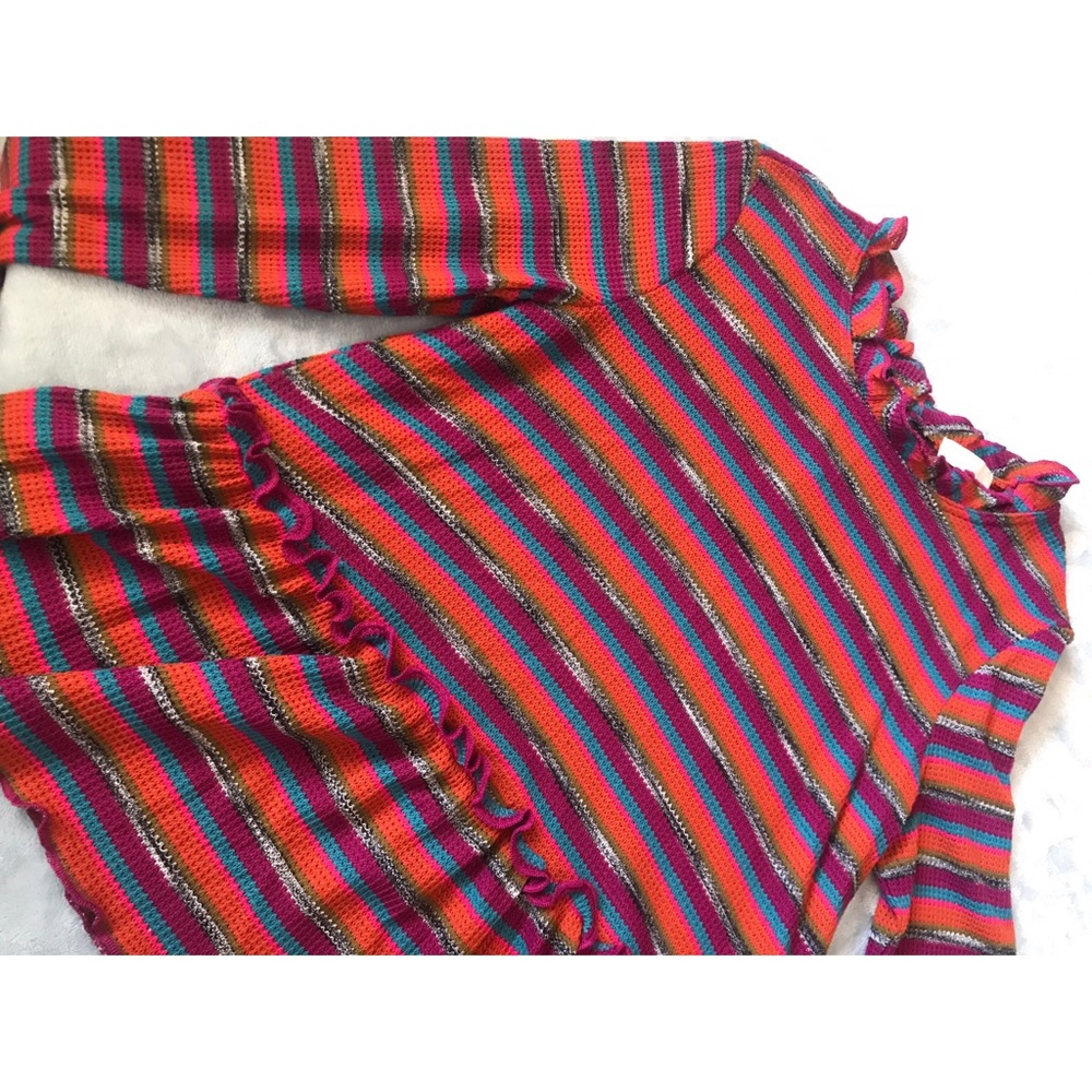 Multicolor Striped long sleeve shirt